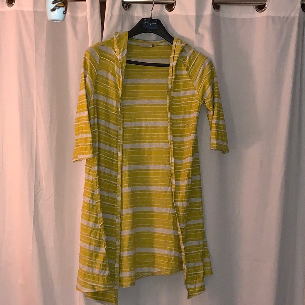 Chalet cardigan. Knee length